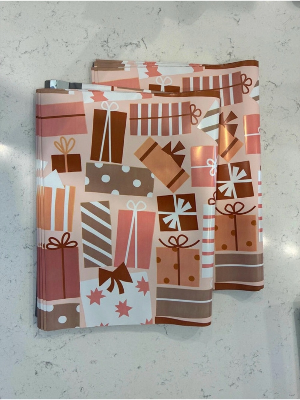 20 Christmas Polymailers